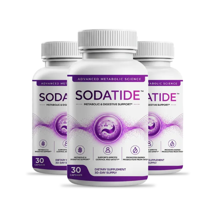 3 bottles of SodaTide