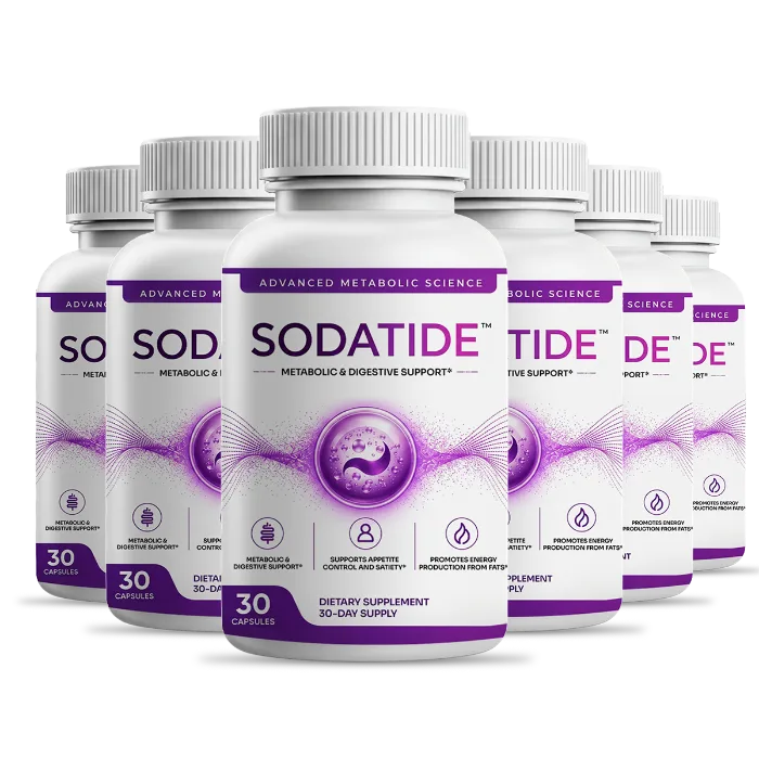 6 bottles of SodaTide